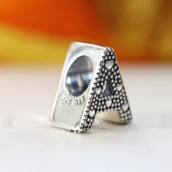 PANDORA Reversible Letter A 797455 - Picture 2 of 3